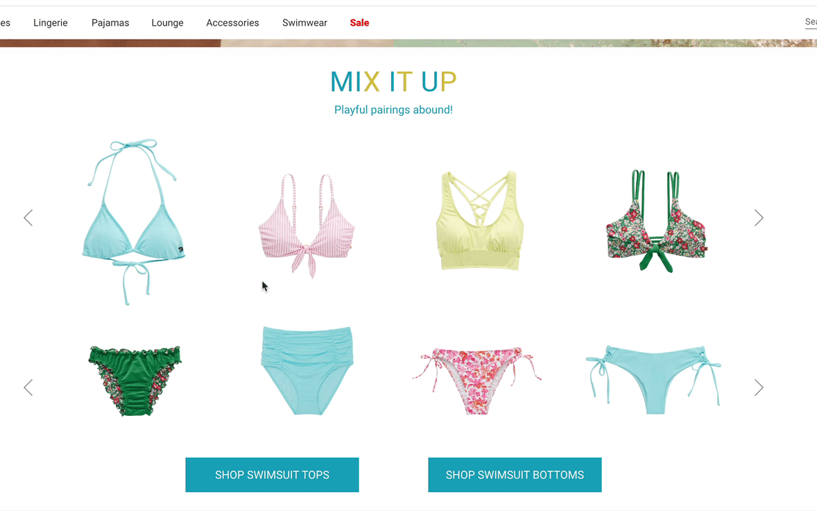 Outfit Mix &amp; Match Karussell